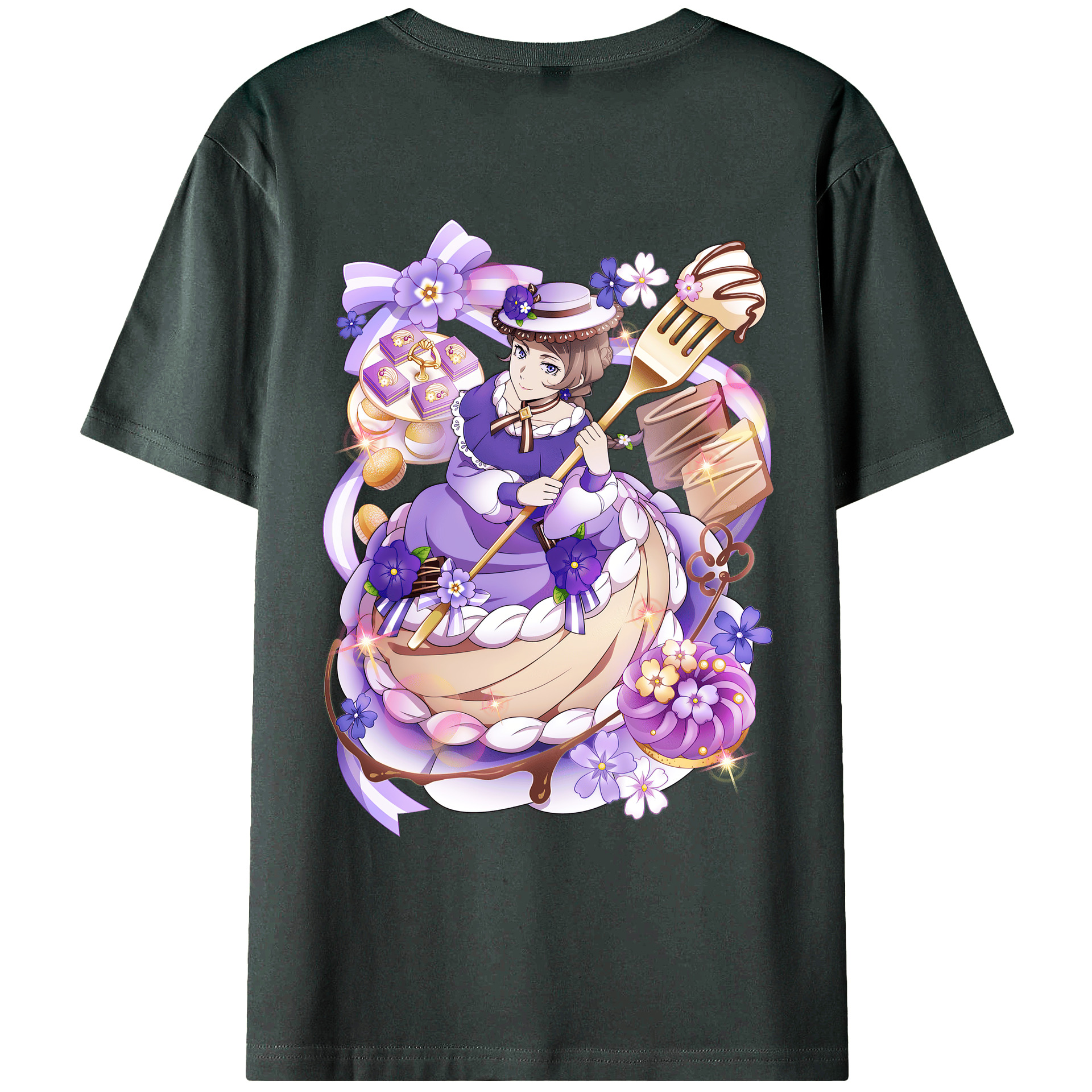 （画像用） 文豪ストレイドッグス Bungo Stray Dogs 綿100％ メンズ半袖Tシャツ（バックプリント） 通気性